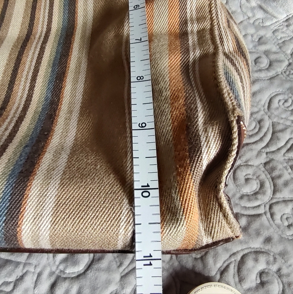 EUC Etienne Aigner Striped Tote - Picture 10 of 12